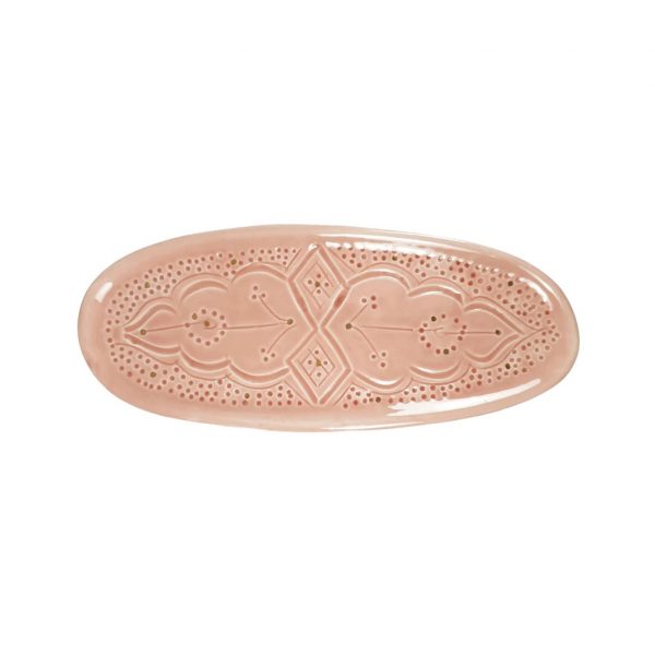 chabi-chic-handgemachte-servierplatte-servierteller-keramik-oval-rosa-klein